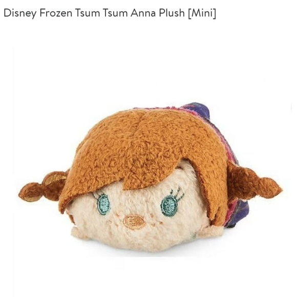 Disney Tsum Tsum Frozen Anna mini plush 3.5" - Picture 7 of 11